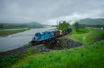 SFG 1849 leads 565 along the Restigouche